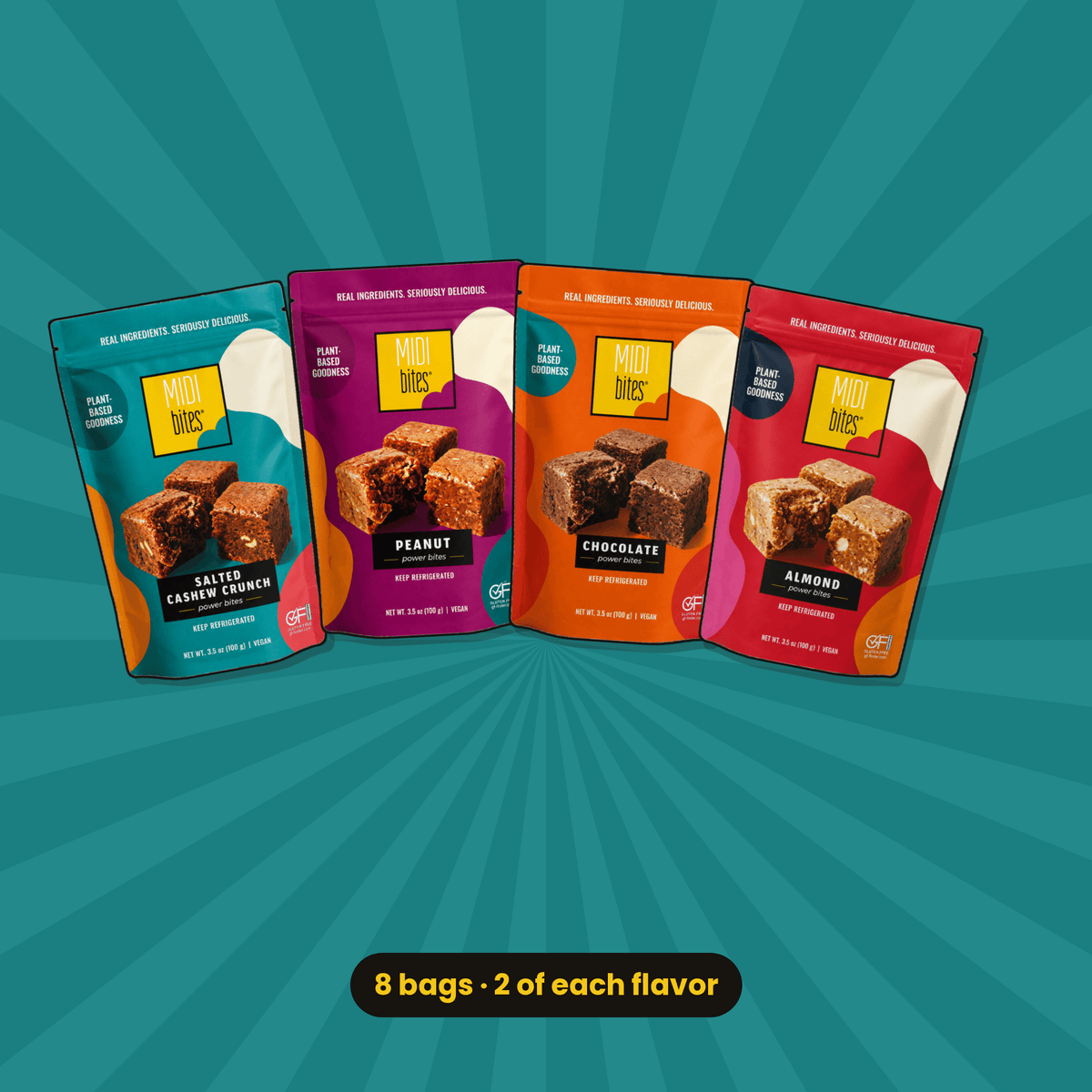Midi Bites Variety flavor 8 pack