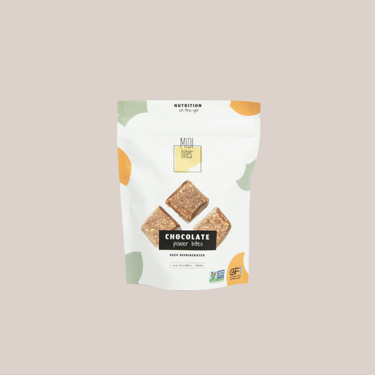 Chocolate nut free protein bites