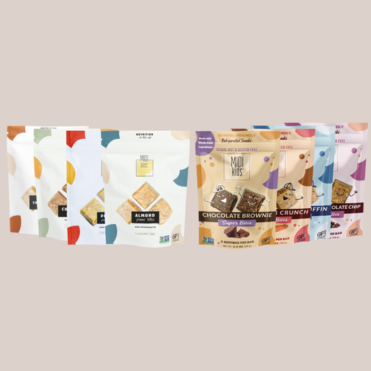 Midi bites and Midi Kids Variety pack