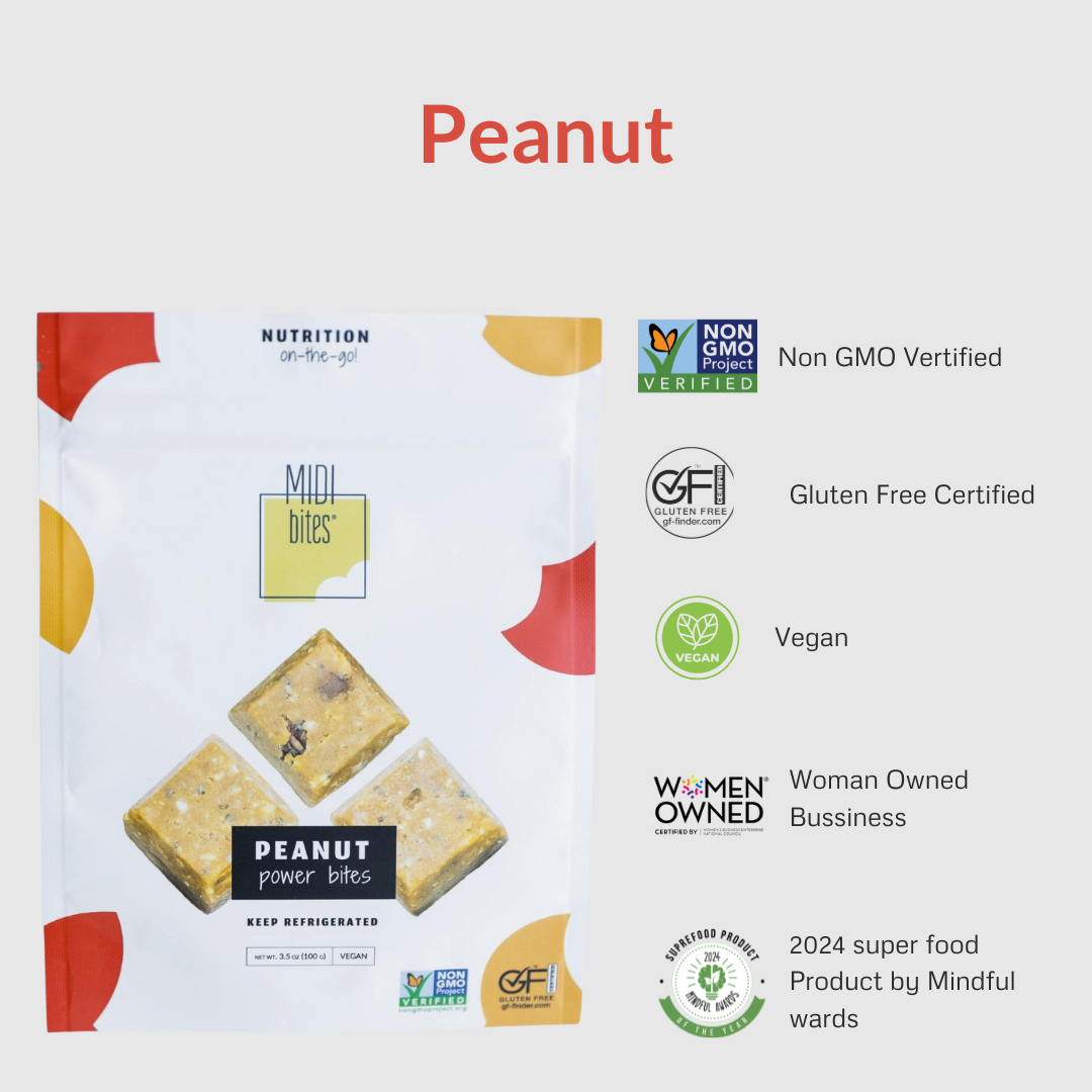 Peanut Protein Bites
